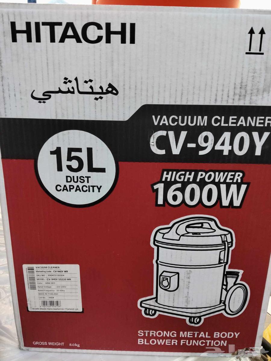 مكنسه كهربائيه ماركه هيتاشي معروفه جوده كرتونها لم تستخدم سع64612834873219110