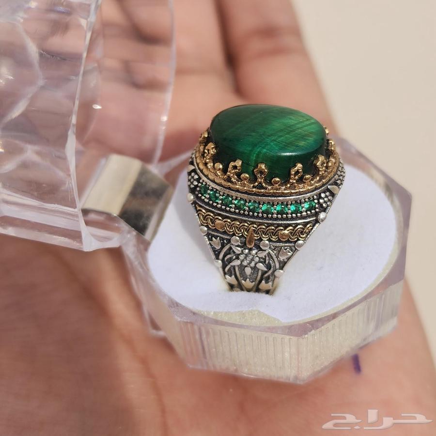 خاتم فضة انيق جدا جديد ليس ملبوس64608015940993110