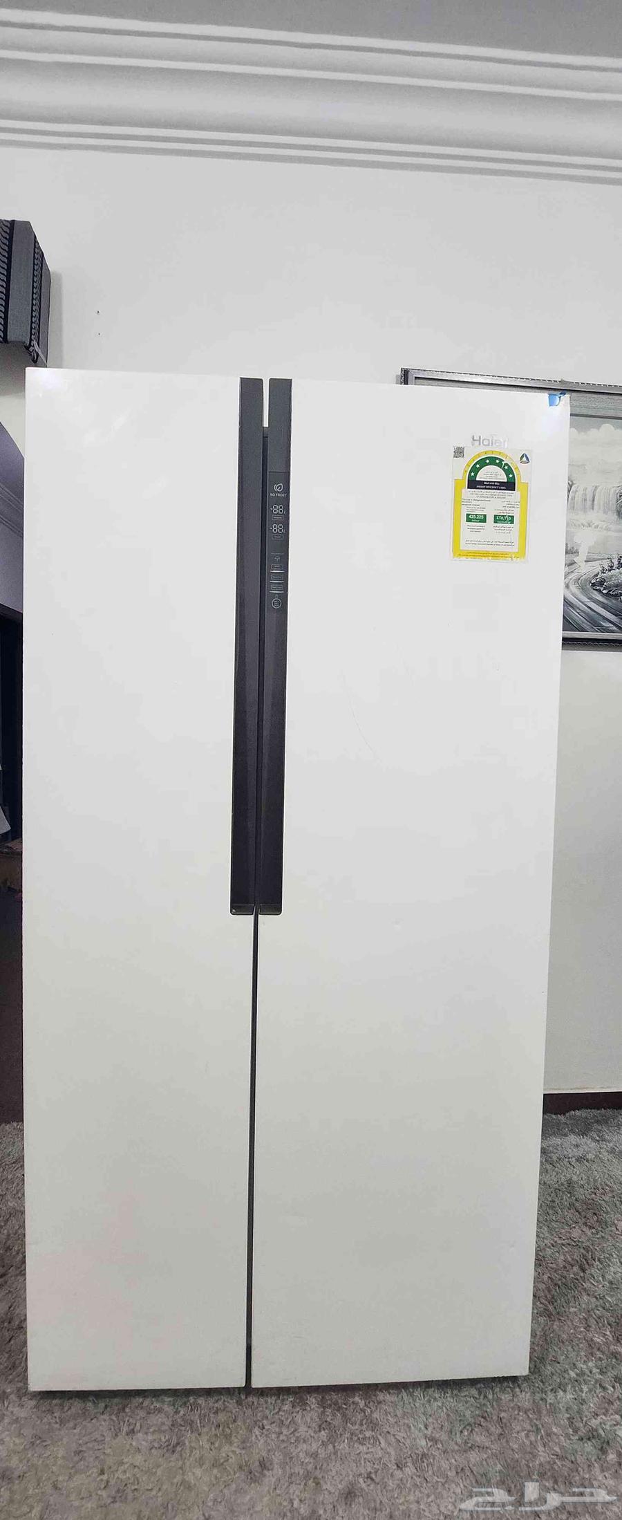 ثلاجة هاير نظيفه جدا64613215126915110