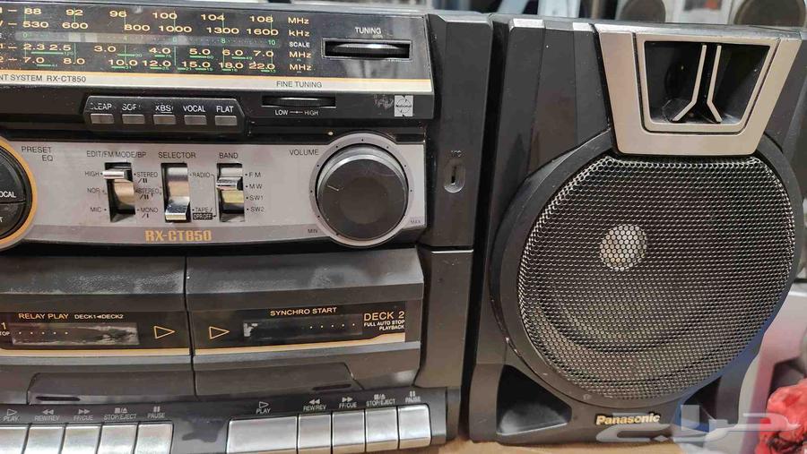 استريو باناسونيك شريطين كاسيت64615571375363112