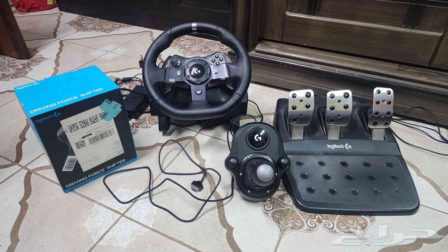 logitech g920 Steering wheel set with shifter64610293496323112