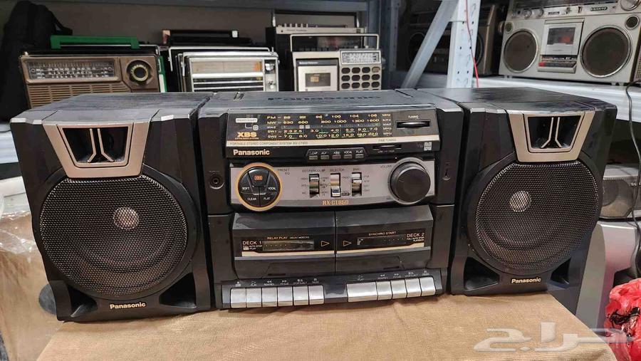 استريو باناسونيك شريطين كاسيت64615571375363110