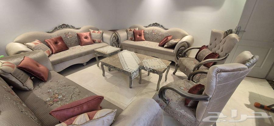 11-Person Sofa Set with Tables and Curtain64610816265858113