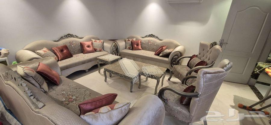 11-Person Sofa Set with Tables and Curtain64610816265858110