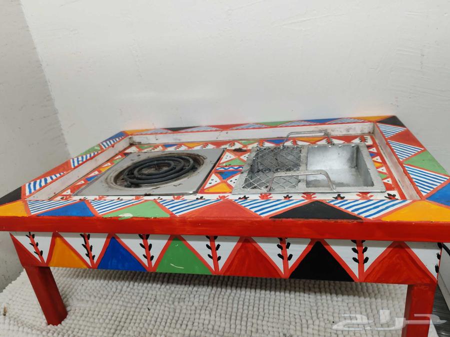 صلل بالقط العسيري ويشتغل عالكهرب وفيه مكان للفحم استخدام شهر64611766784259110