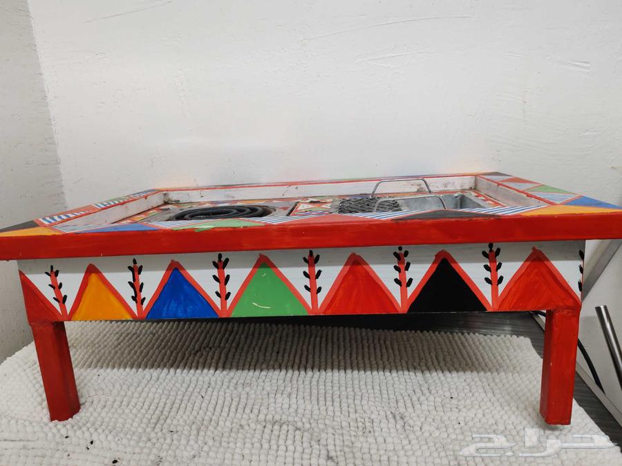 صلل بالقط العسيري ويشتغل عالكهرب وفيه مكان للفحم استخدام شهر64611766784259112