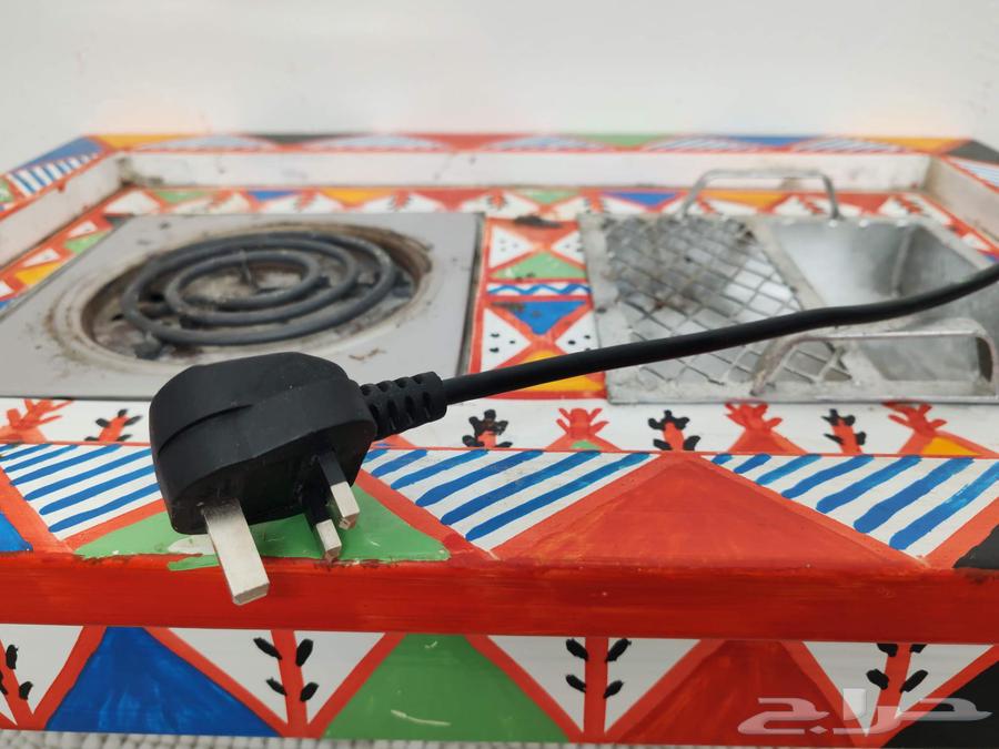 صلل بالقط العسيري ويشتغل عالكهرب وفيه مكان للفحم استخدام شهر64611766784259113