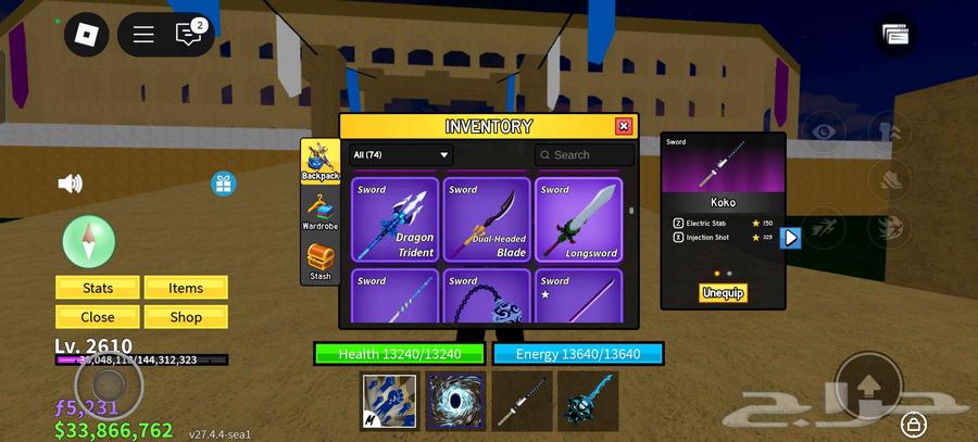 Blox Fruits Account for Sale – Extremely Powerful Account64611330384642114