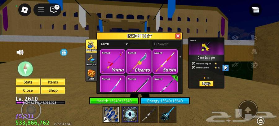 Blox Fruits Account for Sale – Extremely Powerful Account64611330384642113