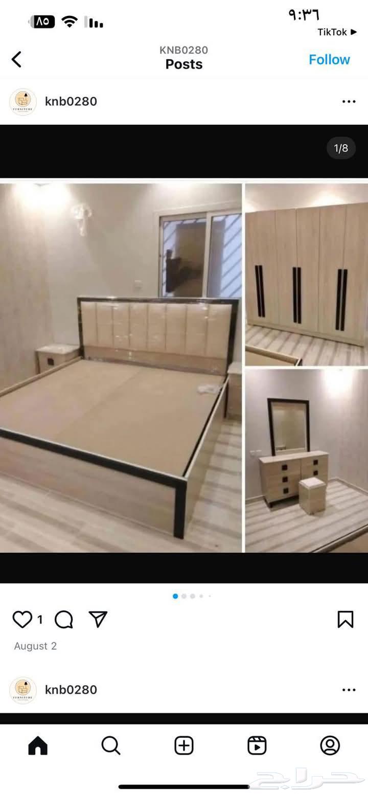 غرف نوم جديد جاهز بسعر المصنع64611229726593111