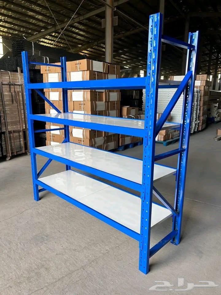 يوجد لدينا جميع انواع ارفوف وطني وصيني مستودعات بقالات اسواق64615806374787111