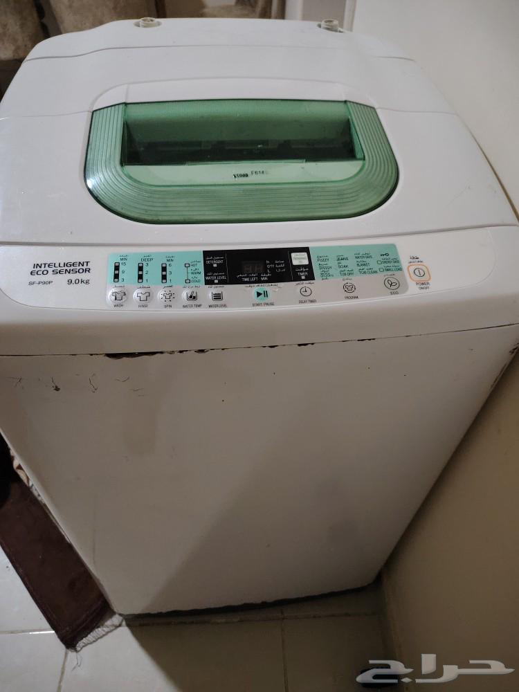 غسالة هيتاشي 9 كيلو بها عطل للبيع64615066214659110