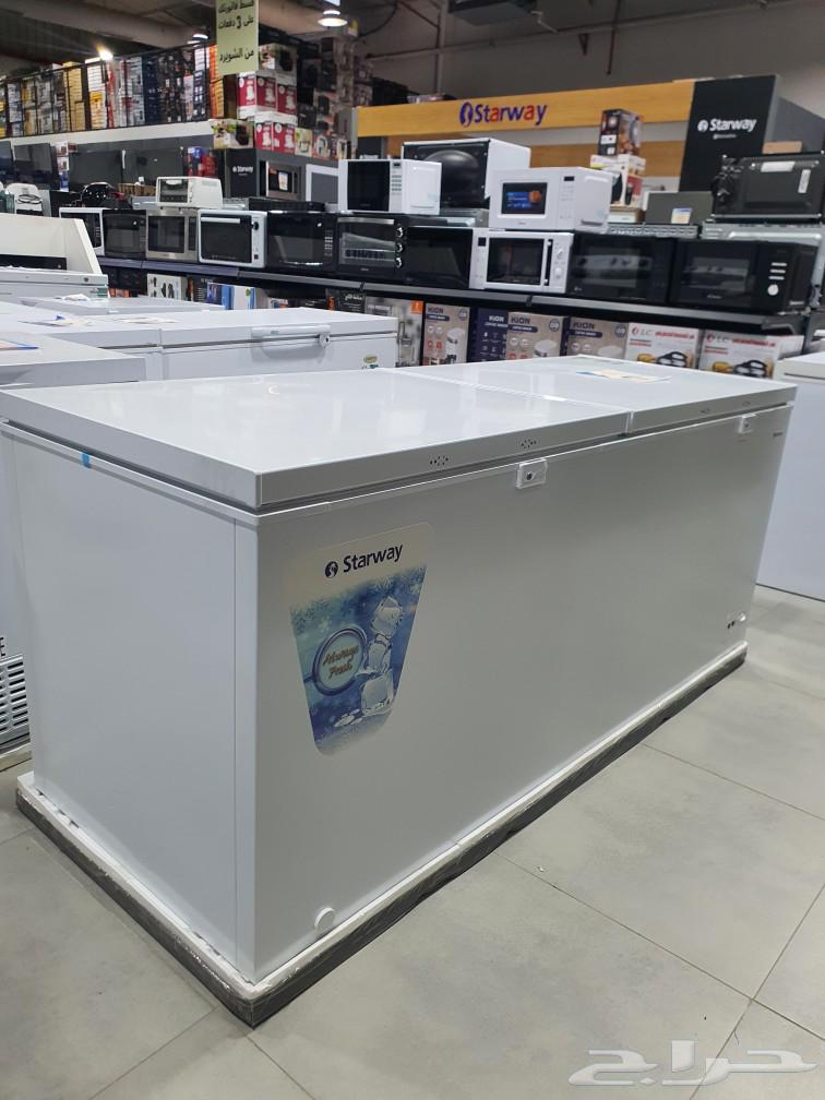 فريزر افقي 20 قدم بابين فريزر ارضي جديد مجمد مسطح توصيل مجان64610518205441112