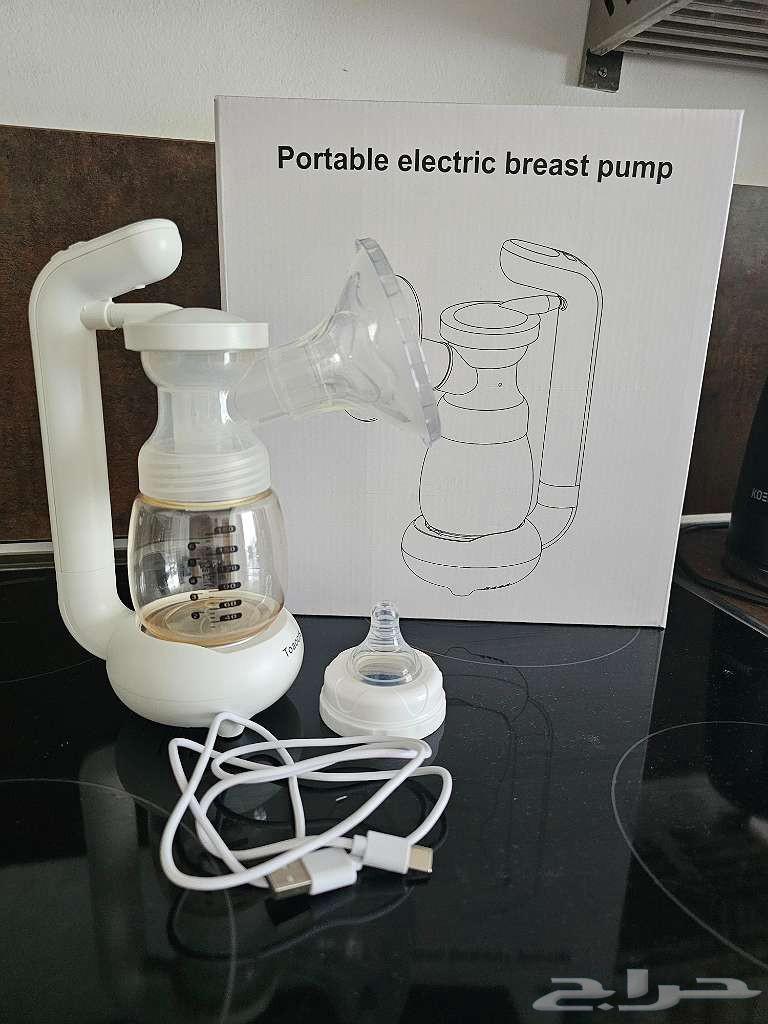مضخة ثدي كهربائية مزودة بمنظم تسخين الحليب  مضخة ثدي محموله64611904912257110