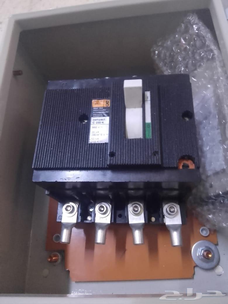 قاطع كهربة 250 امبير مارلين جرين شنيدر 4 طرف و 3 طرف جديد64612994111235113