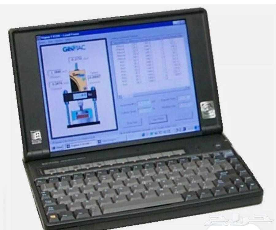 كمبيوتر نادر 1995 من HP OMNIBOOK 800CT بحالة جيدة جدا64606098925697111