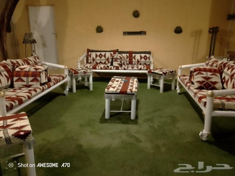 كراسي حديد جلسات خارجيه مراكيز شعبيه كويتيه64617813337986114