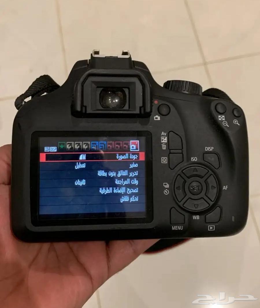 The Canon 4000D camera is brand new—everything is new, including all its accessories.64623653951361111