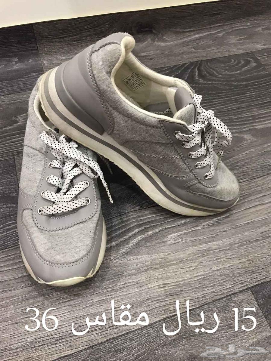 أحذية نسائية شبه جديدة السعر و المقاس في الصور يوجد توصيل64624168631170112