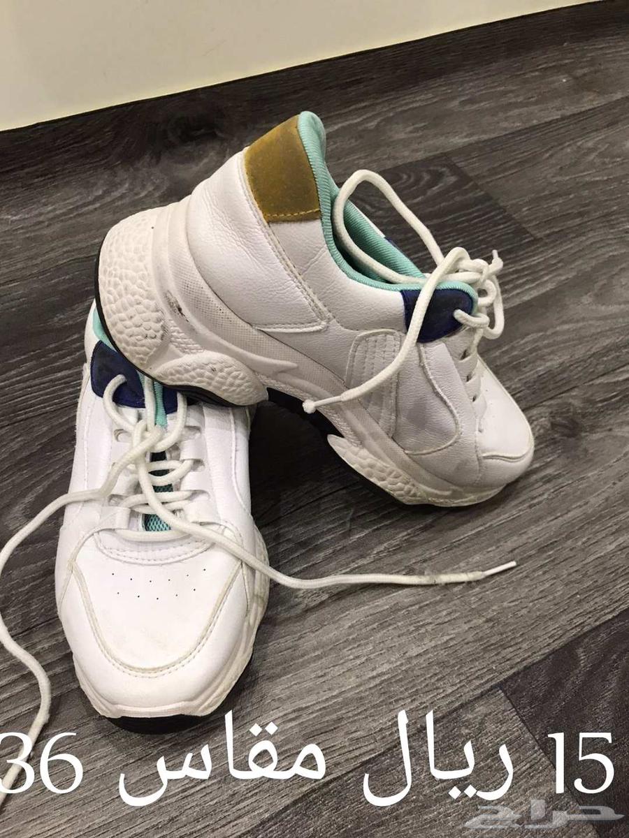 أحذية نسائية شبه جديدة السعر و المقاس في الصور يوجد توصيل64624168631170114