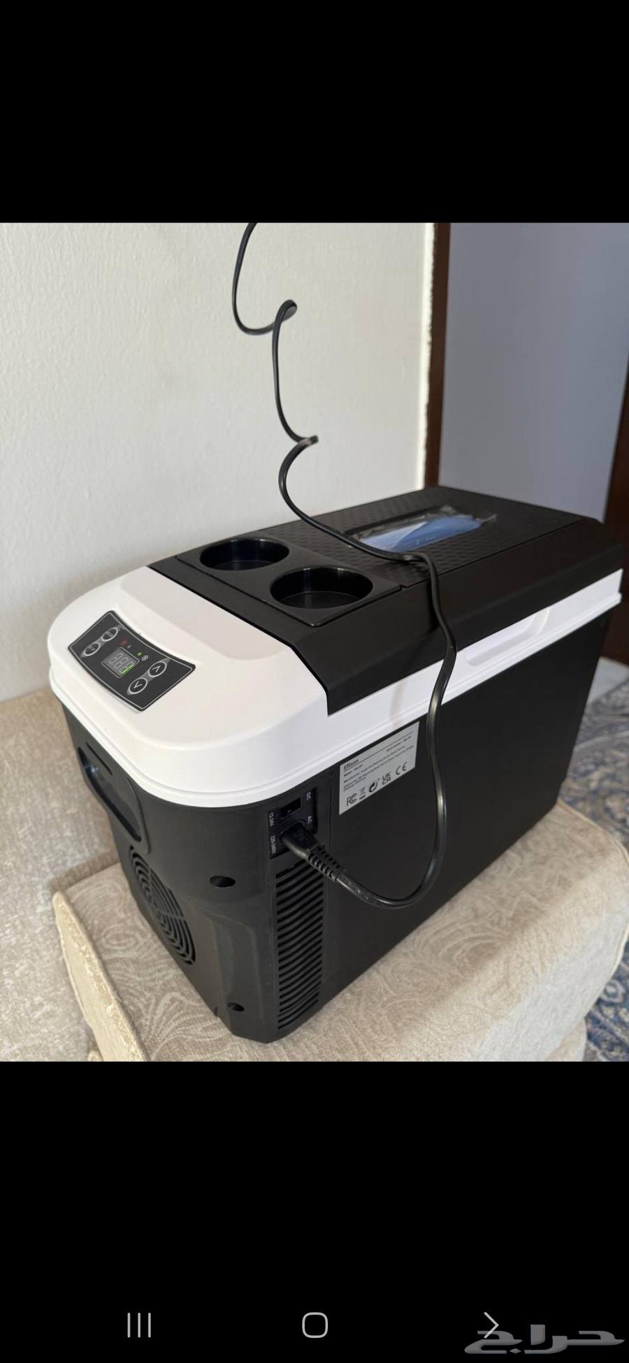 للبيع ثلاجه 15لتر شغلتها ع ولاعه السياره بس ماتجمد تبريد64619096200577110