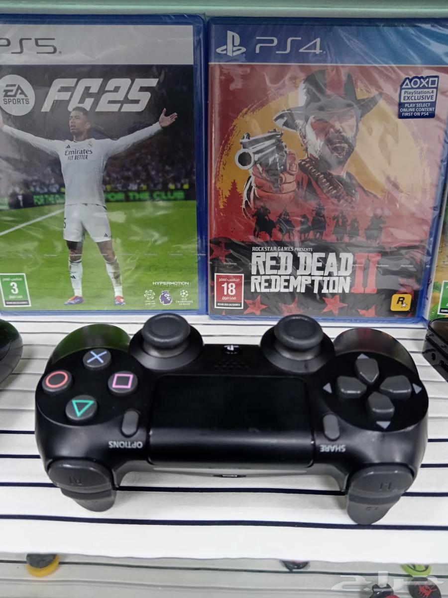 Original PlayStation 4 Controller with 1-Month Warranty – Price: 95 SAR64624646473857112