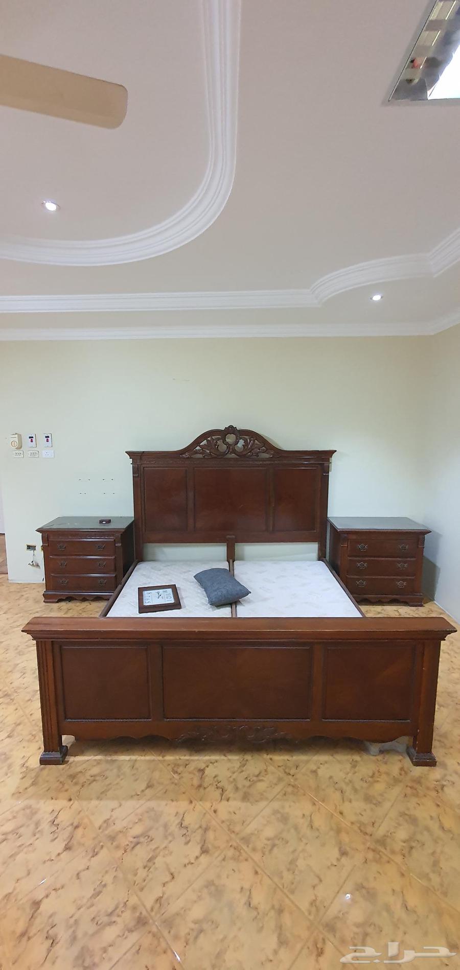 غرفة نوم خشب أمريكي أصلي شبه جديده64618839586817113