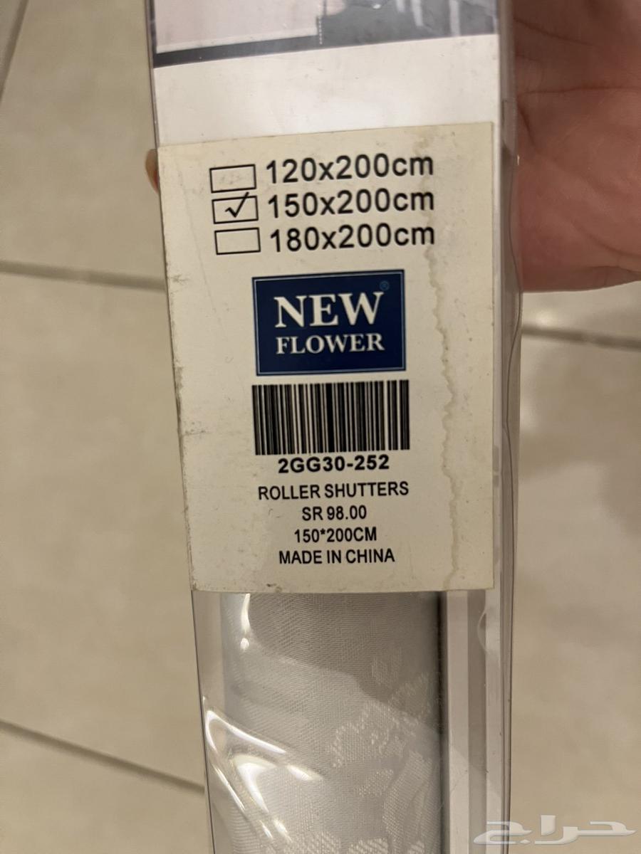 3 ستائر ب 290 ريال جديدة بعلبها لم تستخدم لعدم تطابقها64623640215299110