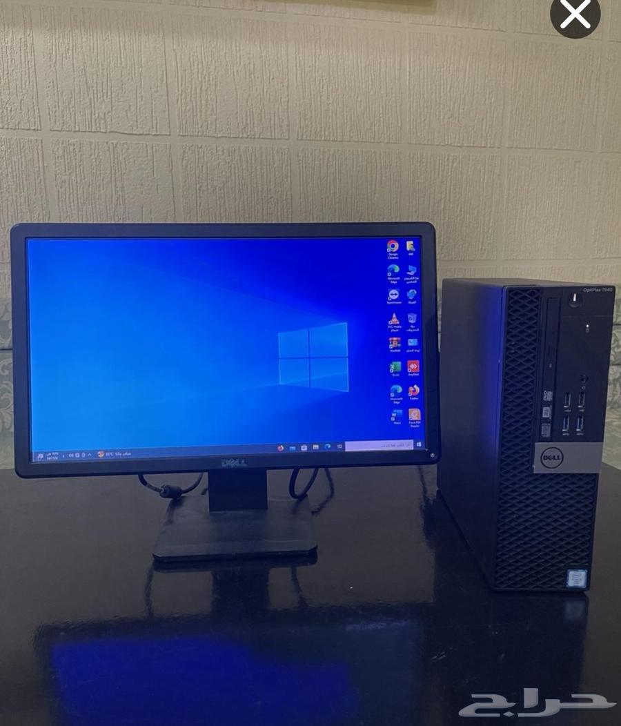 كمبيوتر مكتبي ديل مع ملاحقاتة مستخدم نظيف جدا64619024498690110