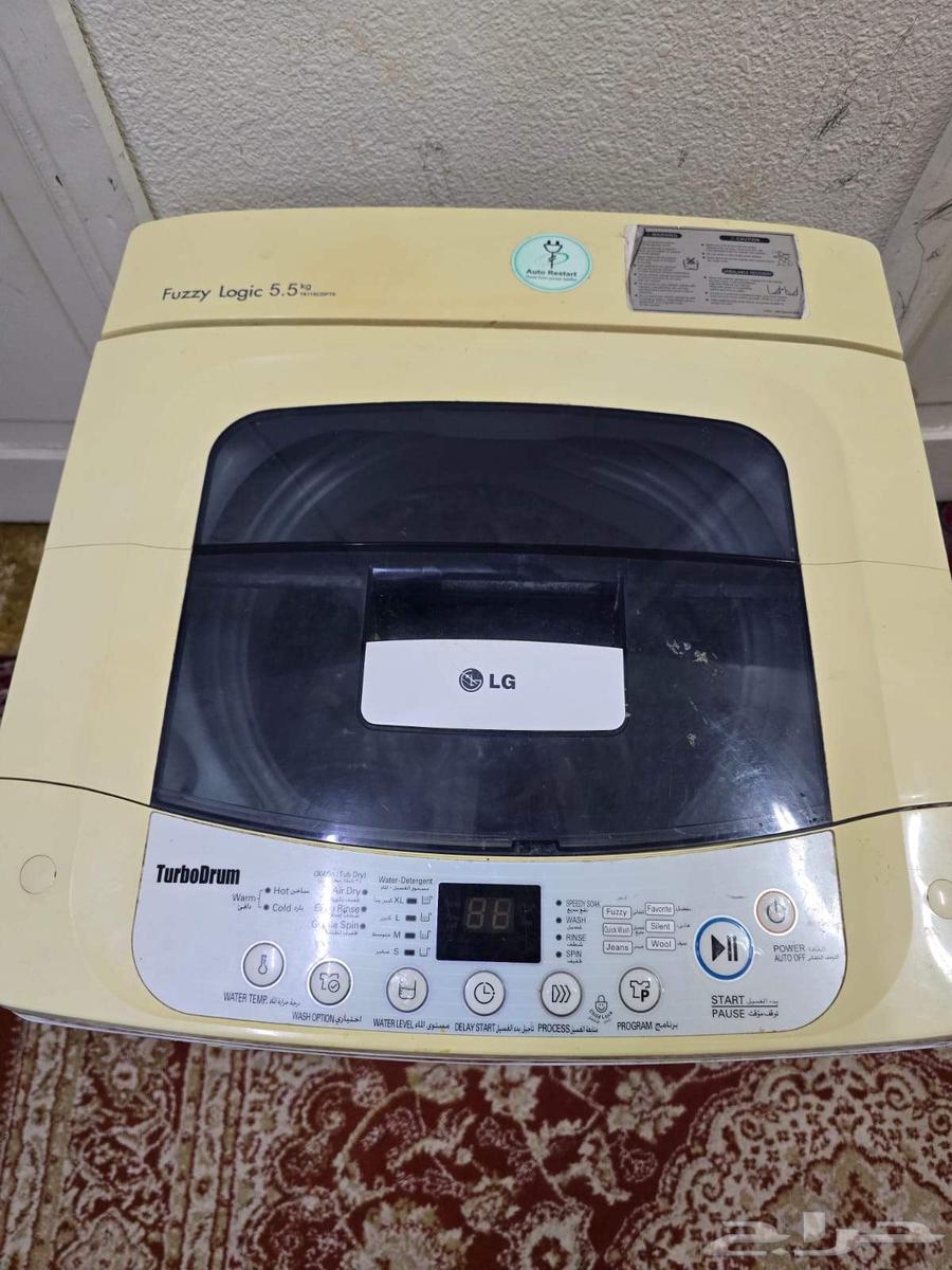 2 automatic washing machines, Toshiba brand, 10 kg and L.G 6 kg64435610955651112