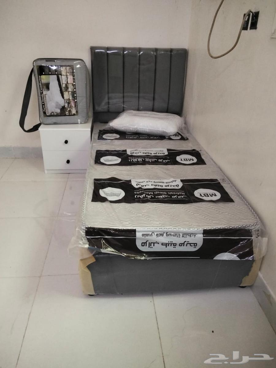 جديد نفر واحد سرير مع مرتبه64619817182593114