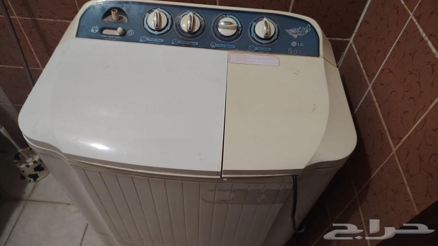 غسالة ال جي 5 ك بحالة ممتازة وبوتجاز 4 عيون64622103797634110