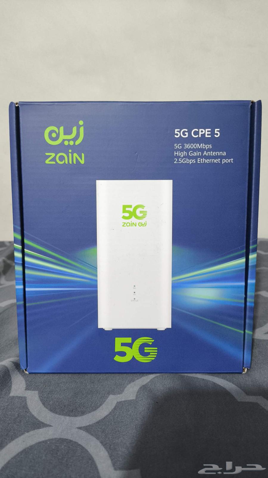 للبيع جهاز راوتر 5g من ZAIN في حالة الجديد64617775249411110