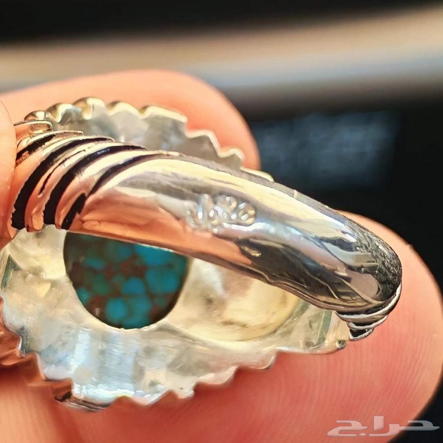للبيع خاتم فيروز نيشابوري صياغة عقيل64617700268801113