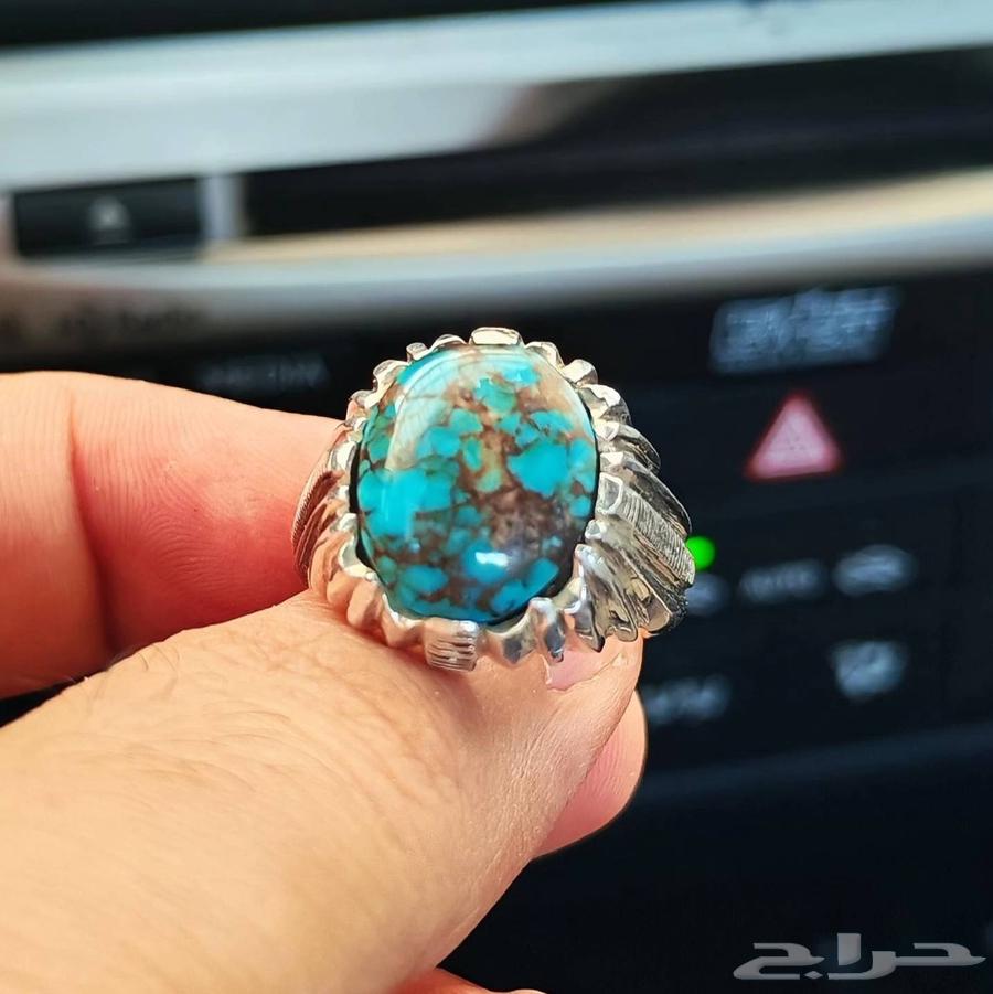للبيع خاتم فيروز نيشابوري صياغة عقيل64617700268801114