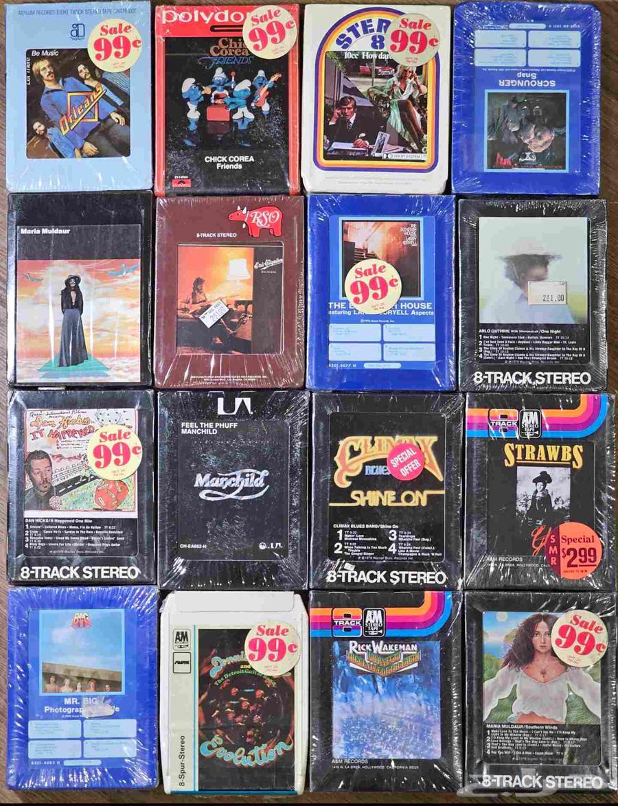 كاترجات اجنبي للبيع 8Track Tapes64617213328515110