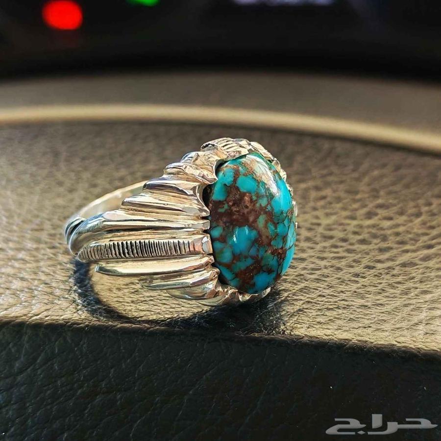 للبيع خاتم فيروز نيشابوري صياغة عقيل64617700268801111