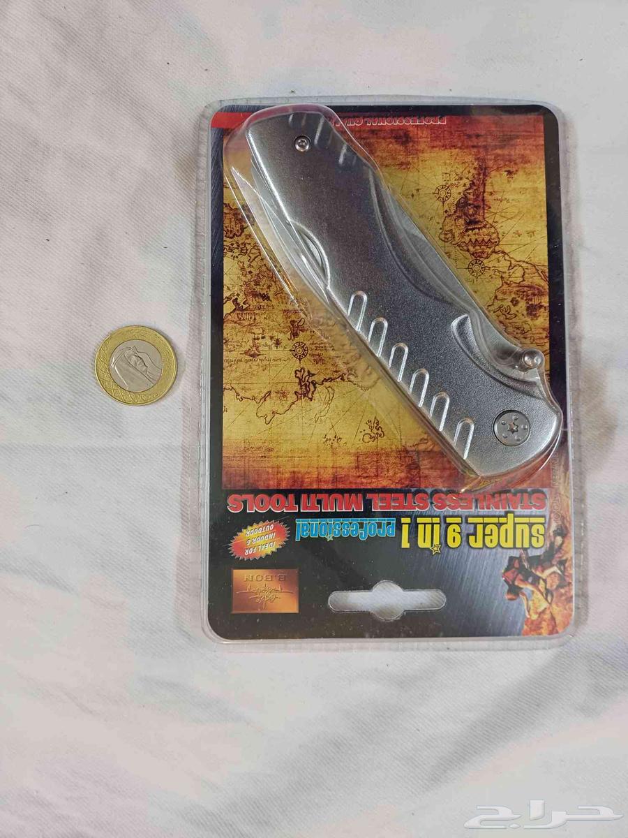 سكين مدمجة مع ادوات للهيقنق والبر64620980334082110