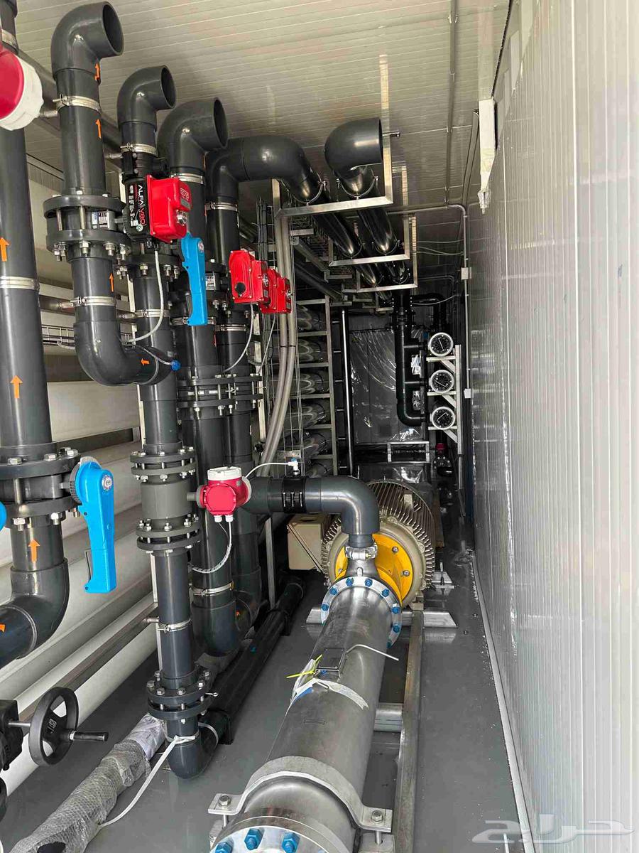 خدمات البيع وتأجير محطات التحلية ومعالجة الصرف64161423260290111