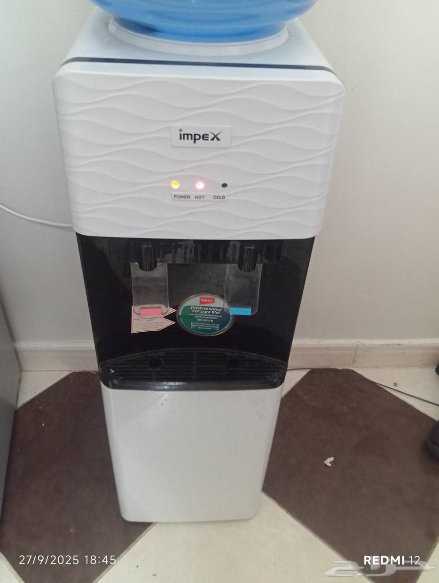 مبرد مياه بارد ساخن بحاله ممتازه64622638084225110