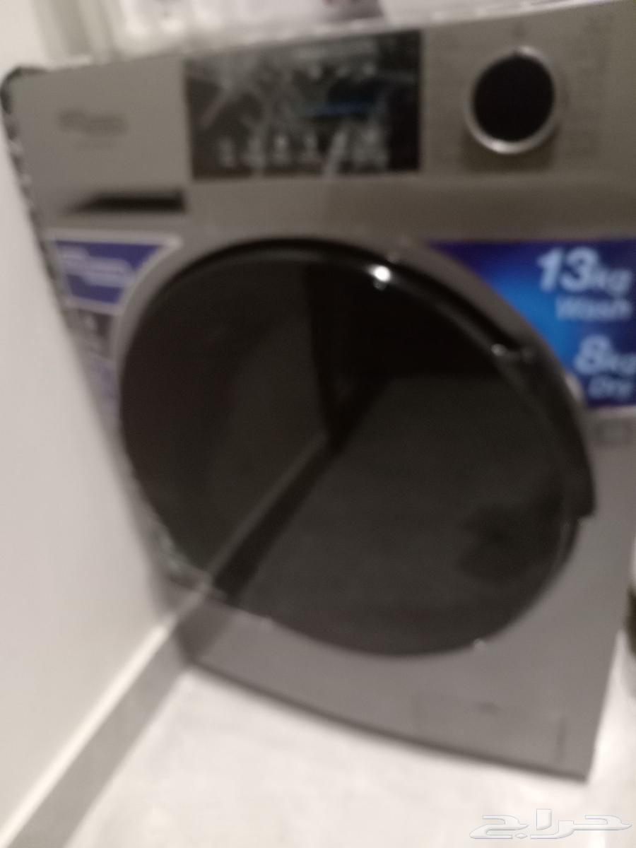غساله وفيها مجفف حالتها ممتازه تعتبر جديده سبب البيع احتاج64620179911425112
