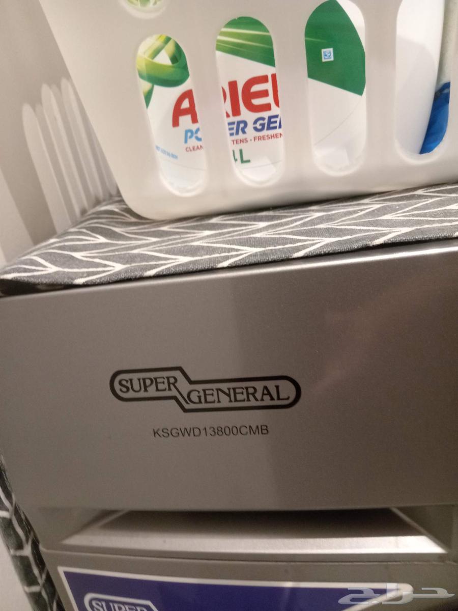 غساله وفيها مجفف حالتها ممتازه تعتبر جديده سبب البيع احتاج64620179911425111