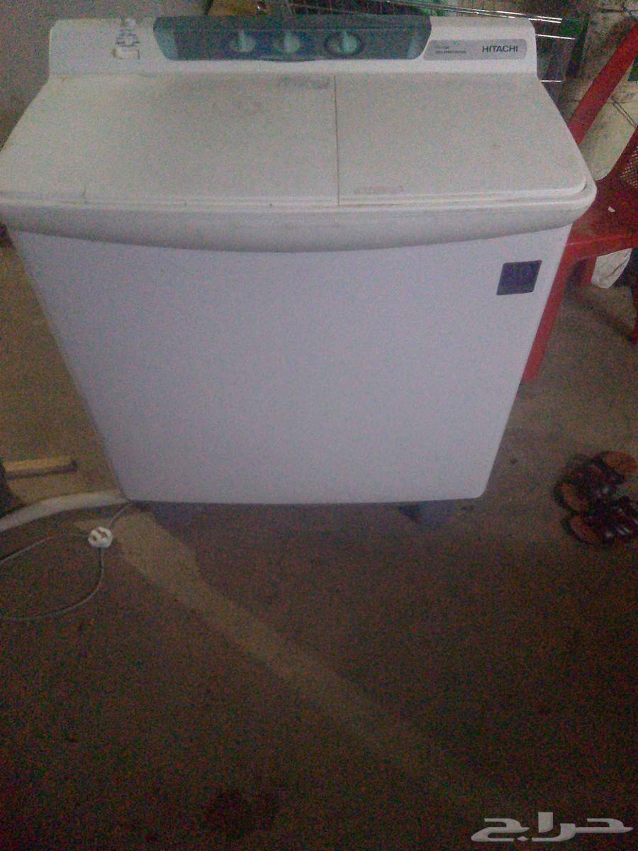 غساله عاديه حوضين هيتاشي 10كيلوا وغساله فوق اتوماتيك 16كيلوا64622812208769111