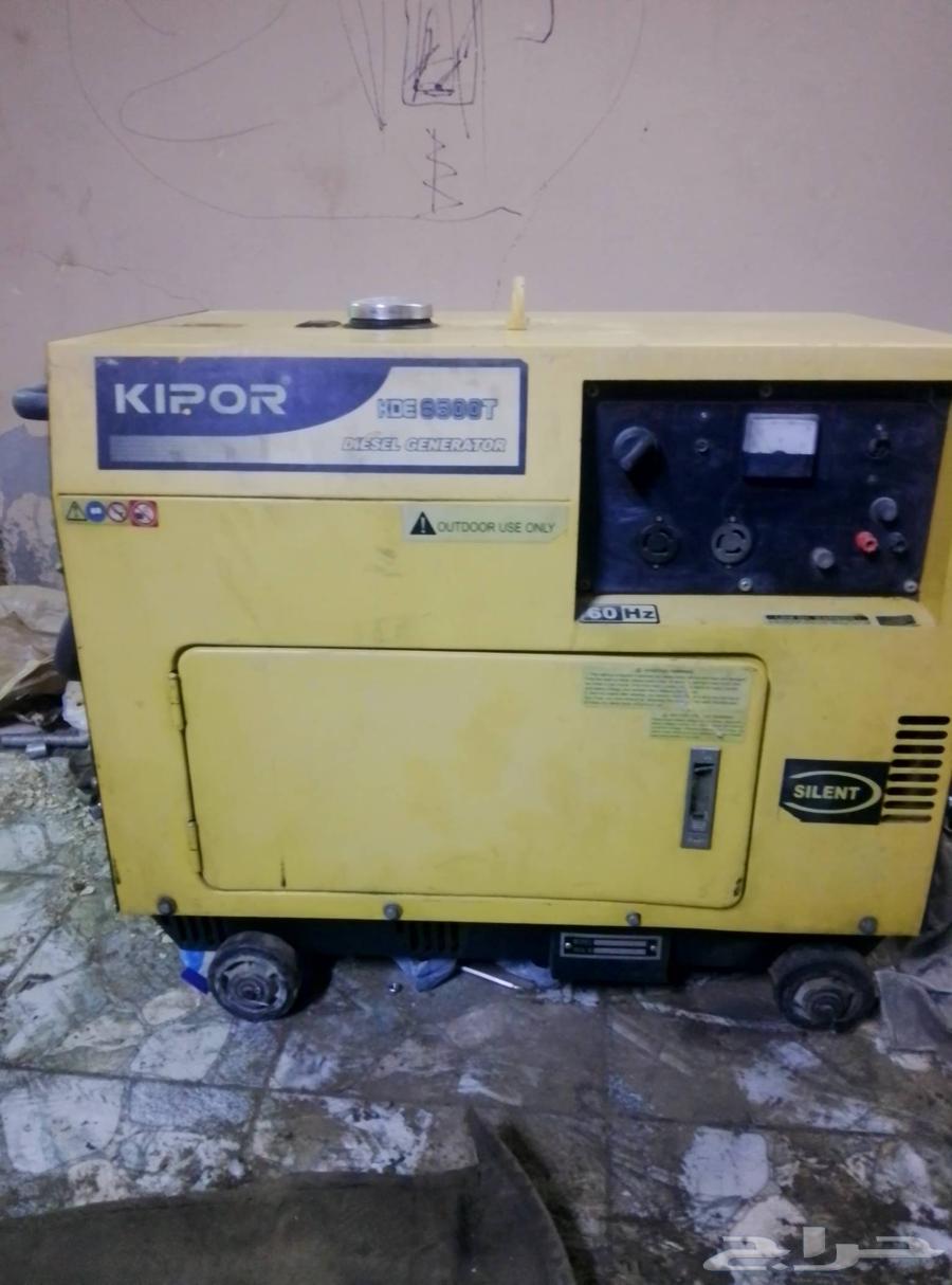 تم البيع. .مكينه ديزل كاتم صوت 6500 فولت فيها صرفيه64624315335170111