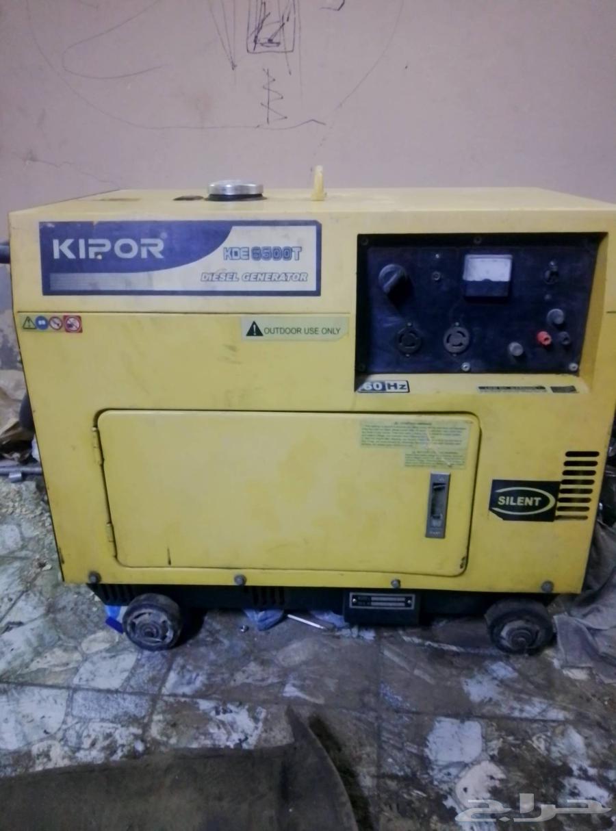 تم البيع. .مكينه ديزل كاتم صوت 6500 فولت فيها صرفيه64624315335170112