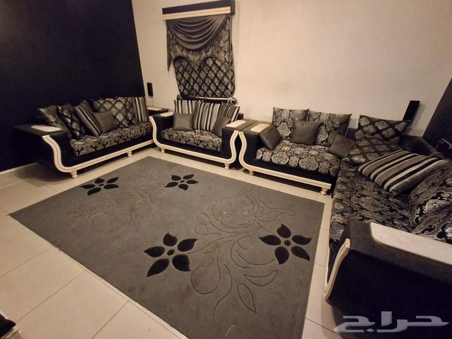 طقم كنب تركي 5م في 3م 5 قطع بي الستاره وبدون السجاده64623653927555112