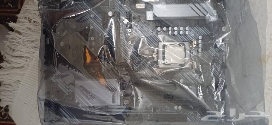 ASUS PRIME B460-PLUS Motherboard with Two RGB Cooling Fans, Used, One Month64617762824066111