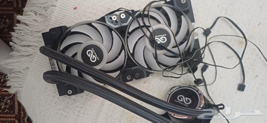 ASUS PRIME B460-PLUS Motherboard with Two RGB Cooling Fans, Used, One Month64617762824066110