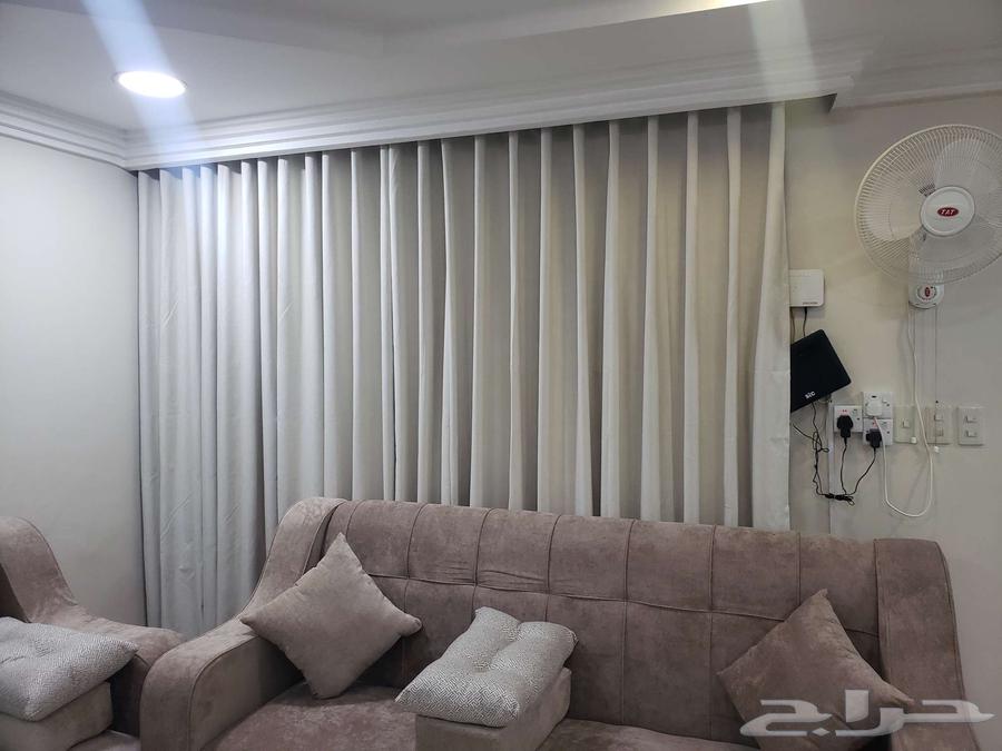The meter is 60 riyals for curtains, including installation.64617552419330111