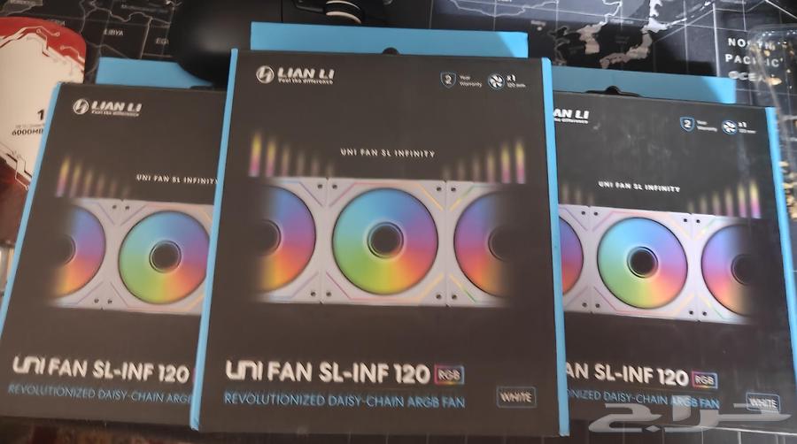 مراوح ليان لي الاصلي UNI FAN SL-INF 120 (جديد)64620692746627111
